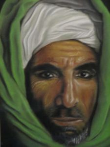 Peinture de michel marquisseau: le turban