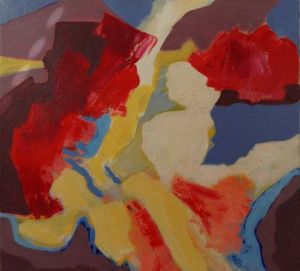 Voir cette oeuvre de Christiane Jousset: abstraction rouge