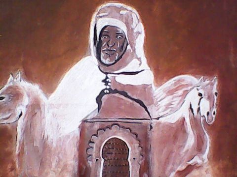 cheikh - Peinture - mehdi belabyad