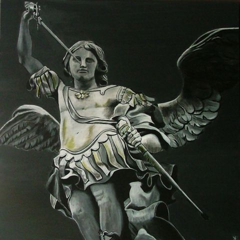 Archange Michel - Peinture - KREA