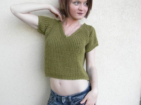 Top en liberté fait main - Art textile - jetricote Top en liberté fait main - Art textile - jetricote