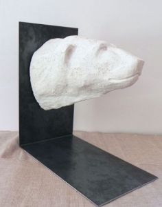 Sculpture de victoire: ours polaire