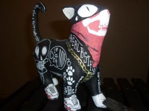 Sculpture de freshoner tsb: il gato negro