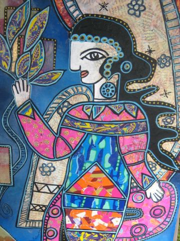 Fatehpursikri-5 - Peinture - ANTOINE MELLADO