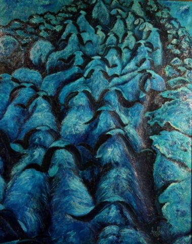 Algérie-16(Le pastoralisme) - Peinture - negaz Algérie-16(Le pastoralisme) - Peinture - negaz