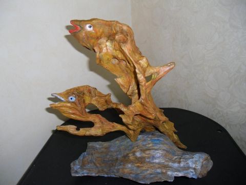 les deux vieilles - Sculpture - veronique sergent les deux vieilles - Sculpture - veronique sergent