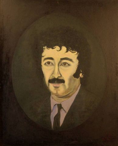 L'artiste negaz - Auto-portrait du peintre à 38 ans