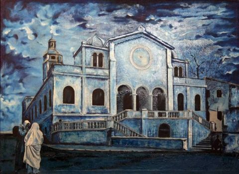 L'artiste negaz - L'église Saint Louis -ORAN