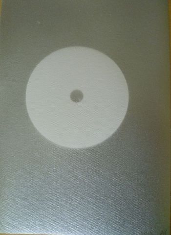 Peinture : Disque d'argent - philnath Peinture : Disque d'argent - philnath