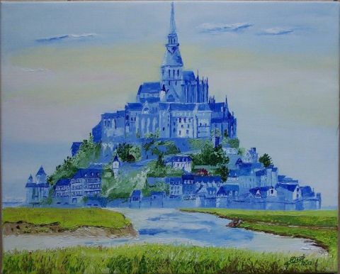 L'artiste ClaudeArt - Le Mont Saint Michel