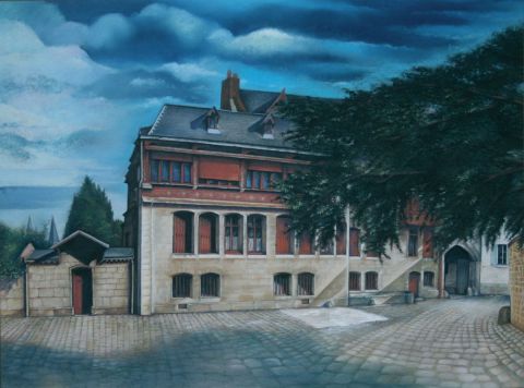 L'artiste Christian Michaut - La Maison de L'Abbesse Poissy