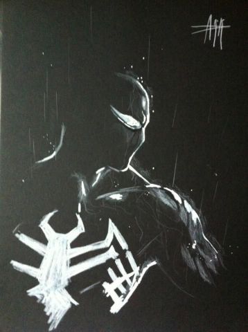 L'artiste Anthony Darr  - Venom Spider symbiote
