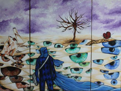 Toi (au jardin gauche) - Peinture - Francisco Lopez Toi (au jardin gauche) - Peinture - Francisco Lopez