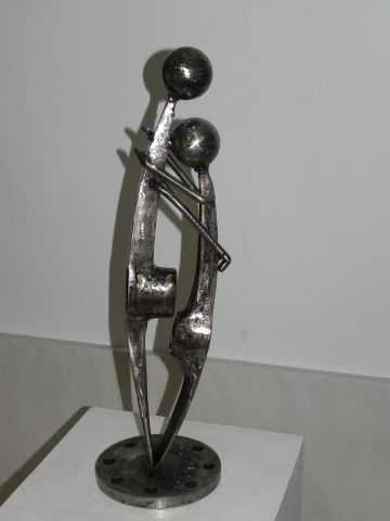 LA TENDRESSE - Sculpture - Roland GOURDON