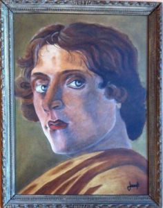 Voir cette oeuvre de Michele Monnet: Portrait de Botticelli