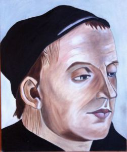 Voir cette oeuvre de Michele Monnet: Portrait de Fra Angelico