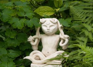 Sculpture de maiween: déesse celte