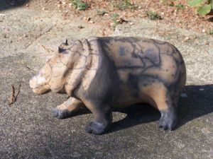 Voir cette oeuvre de Jean-Luc PROU: Hippopotame