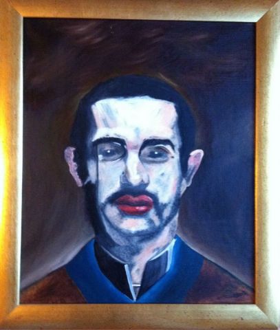 L'artiste Michele Monnet - Portrait de Toulouse-Lautrec
