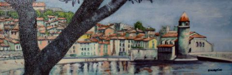 Collioure - Peinture - Christian D'AGOSTINO