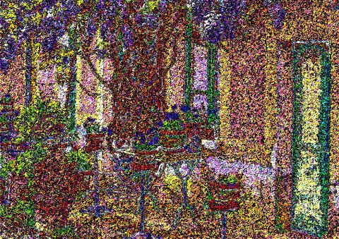 les glycines - Peinture - christian Jeanney les glycines - Peinture - christian Jeanney