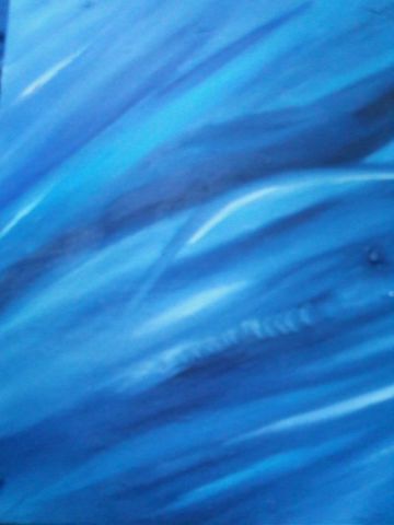 Un peu de bleu  - Peinture - vincent zochowski