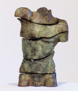 Sculpture de Didier MALLARD: Buste homme étude 3