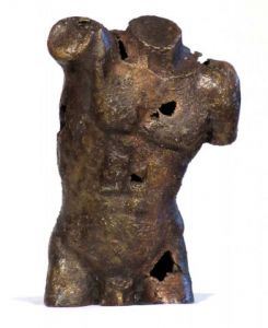 Sculpture de Didier MALLARD: Buste homme étude 1