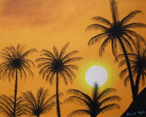 Voir le détail de cette oeuvre: Les palmiers