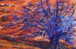Voir cette oeuvre de gilda campanella: l'arbre bleu