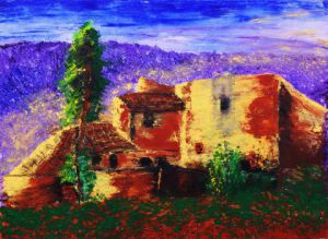 Voir cette oeuvre de gilda campanella: Maison en Luberon