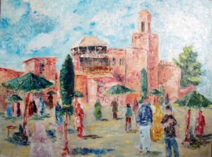 Voir cette oeuvre de Mily: Marrakesh, Place Djema El Fna