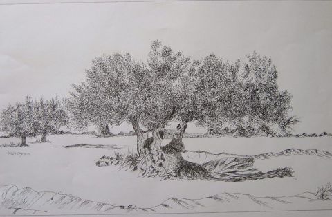 olivier djerba - Peinture - charles 