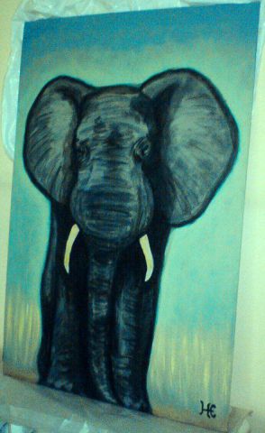 L'artiste HE  - L'éléphant