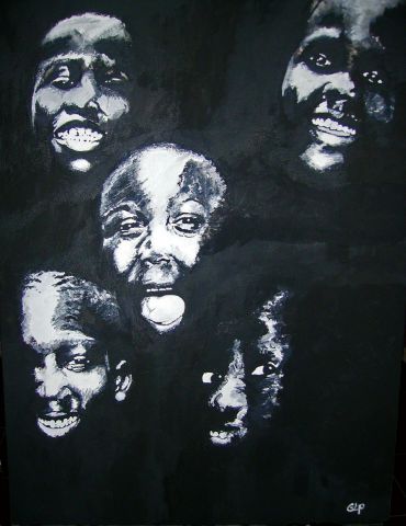 Expression du bohneur - Peinture - Guillaume lpr Expression du bohneur - Peinture - Guillaume lpr