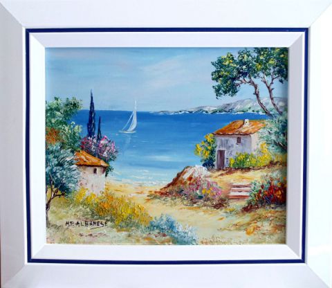 Paradis du Sud - Peinture - Marie-Paule ALBANESE Paradis du Sud - Peinture - Marie-Paule ALBANESE