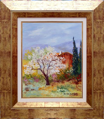 Au printemps - Peinture - Marie-Paule ALBANESE Au printemps - Peinture - Marie-Paule ALBANESE