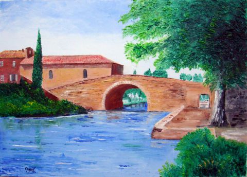 L'artiste Sylvestre Aznar - Pont du Somail (11)