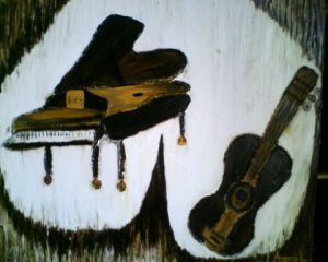 Voir cette oeuvre de artistemarocaine: piano-guitare