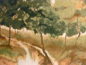 Peinture de BABETH: FORET D'AMAZONIE