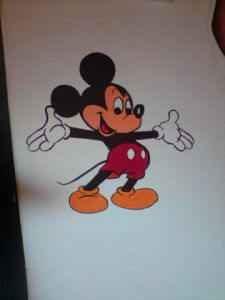 Voir le détail de cette oeuvre: Mickey Mouse