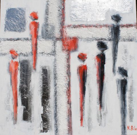 L'artiste NICOLE BILES - OU VONT CES BELLES DAMES L'artiste NICOLE BILES - OU VONT CES BELLES DAMES