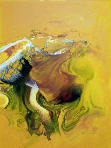 Potion volcanique - Peinture - Jean-Philippe ESTEBENET