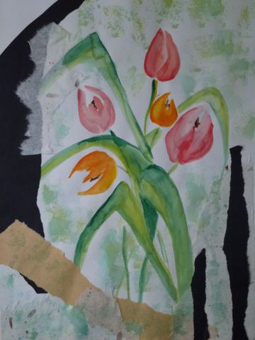 Tulipe - Dessin - alvesc
