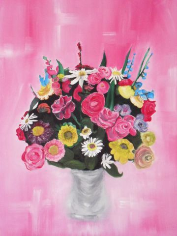 L'artiste lili27155 - bouquet de fleur