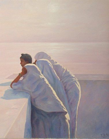 Vue sur la mer - Peinture - Till Dehrmann Vue sur la mer - Peinture - Till Dehrmann
