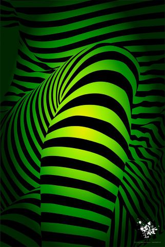 Rayuresgreen - Art numerique - Gangsta Rayuresgreen - Art numerique - Gangsta