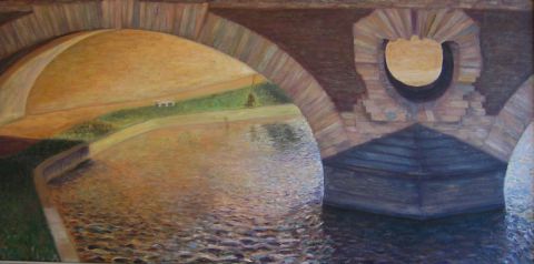 L'artiste chanu - Le pont neuf (Toulouse)