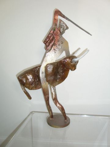 TOREADOR - Sculpture - joseph TOMASELLO