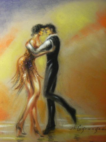 Tango - Peinture - Jacques-Henry Lagranges